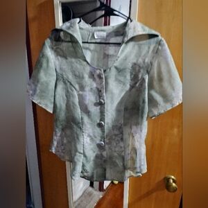 EUC Sheer shirt